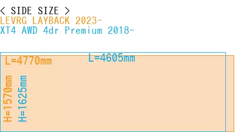 #LEVRG LAYBACK 2023- + XT4 AWD 4dr Premium 2018-